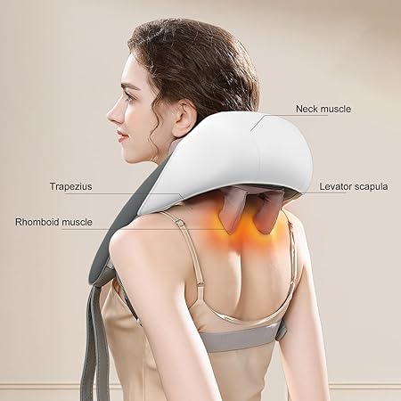 EE™ - MASSAGERS FOR NECK AND SHOULDER WITH HEAT | GERMAN MADE