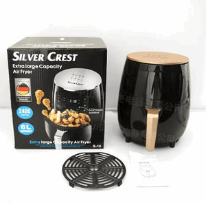 EE™ - SILVER CREST MULTIFUNCTIONAL DIGITAL TOUCH AIR FRYER 6L