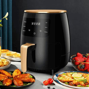 EE™ - SILVER CREST MULTIFUNCTIONAL DIGITAL TOUCH AIR FRYER 6L