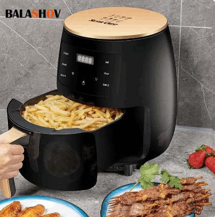 EE™ - SILVER CREST MULTIFUNCTIONAL DIGITAL TOUCH AIR FRYER 6L